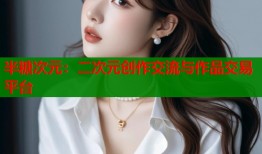 半糖次元：二次元创作交流与作品交易平台