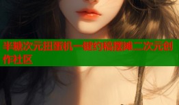 半糖次元扭蛋机一键约稿摆摊二次元创作社区