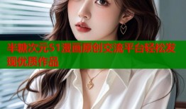 半糖次元51漫画原创交流平台轻松发现优质作品