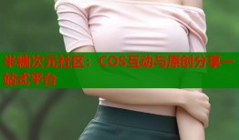 半糖次元社区：COS互动与原创分享一站式平台