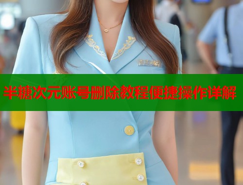 半糖次元账号删除教程便捷操作详解