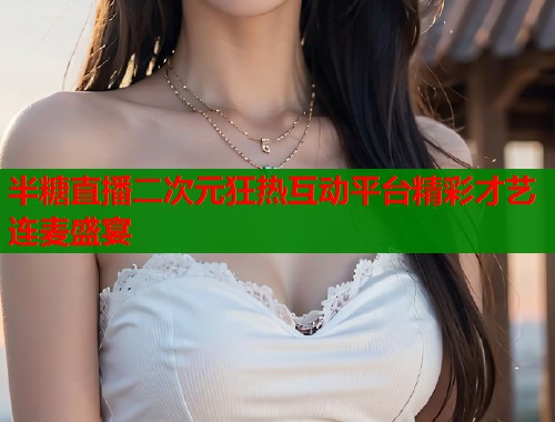 半糖直播二次元狂热互动平台精彩才艺连麦盛宴 半糖直播二次元狂热互动平台精彩才艺连麦盛宴